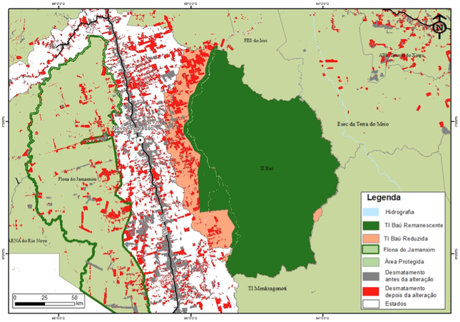 estudo comprova1 - Estudo comprova: redução de Áreas Protegidas favorece desmatamento na Amazônia