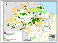 amazonia legal outubro 2008 - Transparência Florestal da Amazônia Legal (Fevereiro 2010)