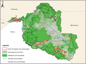 avanco desmatamento4 300x222 - O Avanço do Desmatamento sobre as Áreas Protegidas em Rondônia