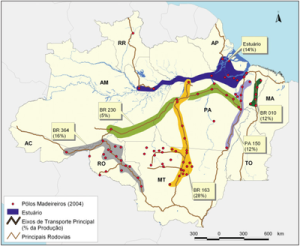 expansao madeireira4 300x246 - A expansão madeireira na Amazônia