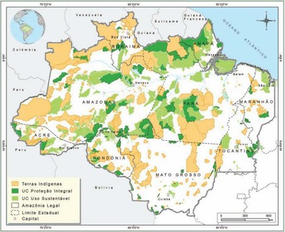 figura1 9 - Áreas Protegidas na Amazônia Brasileira: avanços e desafios