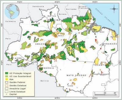 figura2 8 - Áreas Protegidas na Amazônia Brasileira: avanços e desafios