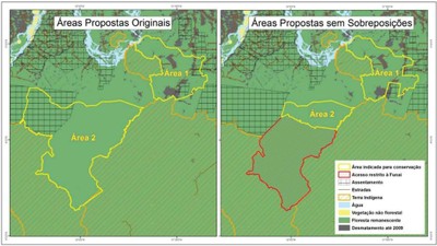 figura3.3 - Risco de Desmatamento Associado à Hidrelétrica de Belo Monte