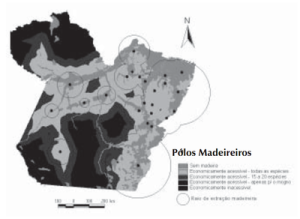 id de areas3 300x219 - Identificação de Áreas com potencial para a Criação de Florestas Nacionais no Estado do Pará