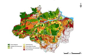 mapa1 300x193 - O Aumento no Desmatamento na Amazônia em 2013: um ponto fora da curva ou fora de controle?