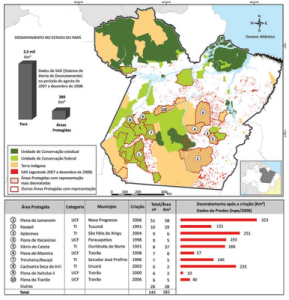 monitoramento para4 289x300 - Monitoramento do Desmatamento em Áreas Protegidas no Pará