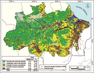pressao humana1 300x233 - Pressão humana no bioma Amazônia