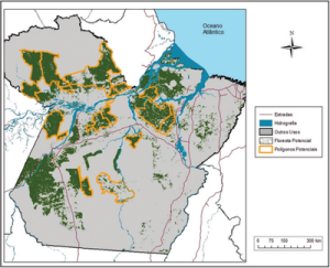 zoneamento areas5 300x243 - Zoneamento de Áreas para Manejo Florestal no Pará