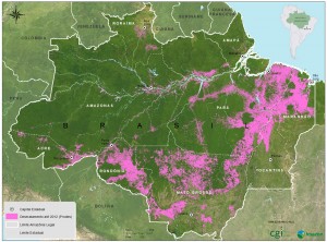 Mapa1 300x222 - Desmatamento na Amazônia