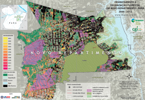 novo repartimento 300x208 - Desmatamento e Degradação Florestal em Novo Repartimento - Pará (2000-2013)