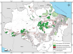UCsCriticas fig01 300x223 - Áreas Protegidas Críticas na Amazônia no período de 2012 a 2014
