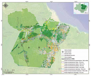fig 1 modalid assent 300x251 - Situação do desmatamento nos assentamentos de reforma agrária no Estado do Pará