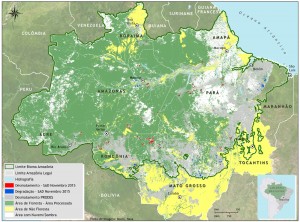Figura 10 Cobertura nuvens novembro 1015 300x222 - Boletim do desmatamento da Amazônia Legal (novembro de 2015) SAD