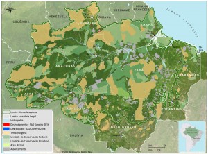 SAD janeiro 2016 300x222 - Boletim do desmatamento da Amazônia Legal (janeiro de 2016) SAD