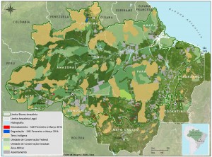 SAD fevereiro marco 2016 300x222 - Boletim do desmatamento da Amazônia Legal (fevereiro e março de 2016) SAD