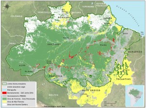 SAD junho 2016 nuvens 300x222 - Boletim do desmatamento da Amazônia Legal (junho de 2016) SAD