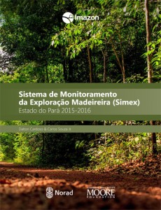 Relatorio Simex capa 230x300 - Sistema de Monitoramento da Exploração Madeireira (Simex): Estado do Pará 2015-2016