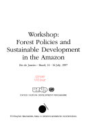Captura de tela 2025 04 23 115232 - Geração, disponibilidade e uso de informações para manejar florestas na Amazônia. Workshop: forest policies and sustainable development in the amazon.