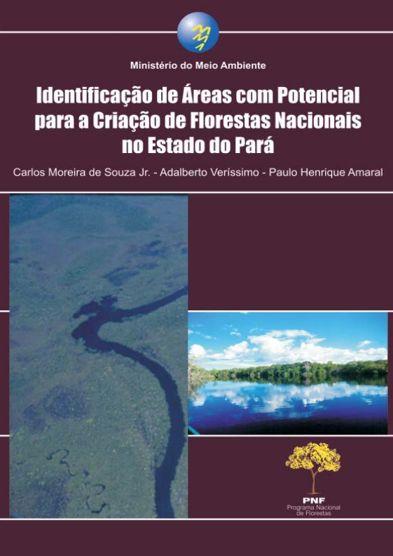 Identificação de áreas com potencial para a criação de florestas nacionais no estado do Pará