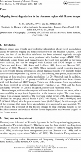 Captura de tela 2025 05 15 083203 160x300 - Mapping forest degradation in the Amazon region with Ikonos images.