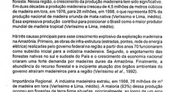 Manejo florestal em grande escala: sustentabilidade, colheita de baixo impacto e o papel do setor privado.