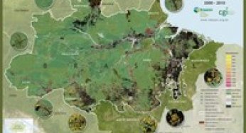 Desmatamento e Degradação Florestal do Bioma Amazônia (2000 – 2010)