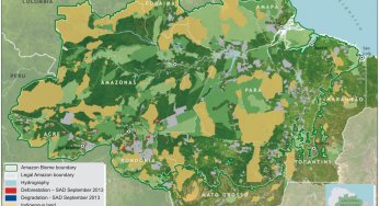 Deforestation Report (SAD) September 2013