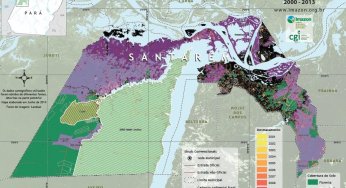 Desmatamento e Degradação Florestal em Santarém – Pará (2000-2013)
