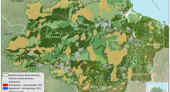 Deforestation report for the Brazilian Amazon (September 2015) SAD