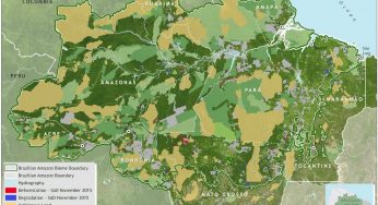 Deforestation report for the Brazilian Amazon (November 2015) SAD