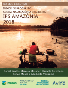 capa ips 2018 231x300 - Índice de Progresso Social na Amazônia Brasileira: IPS Amazônia 2018