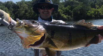 Atividade de pesca esportiva é promovida na Floresta Estadual de Faro (por Ideflor-Bio)