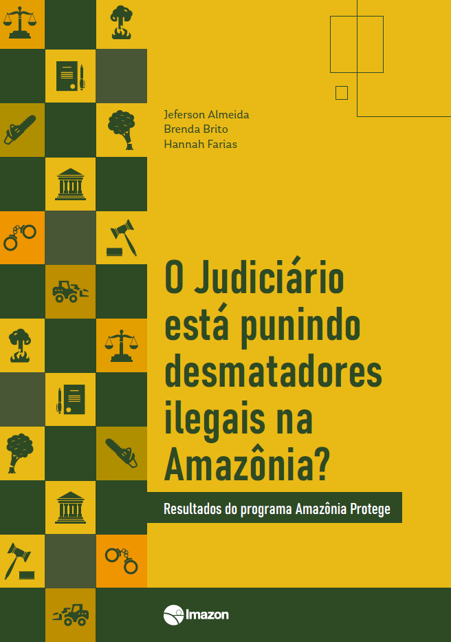 Capa Relatorio Amazonia Protege - O Judiciário está punindo desmatadores ilegais na Amazônia? - Resultados do programa Amazônia Protege