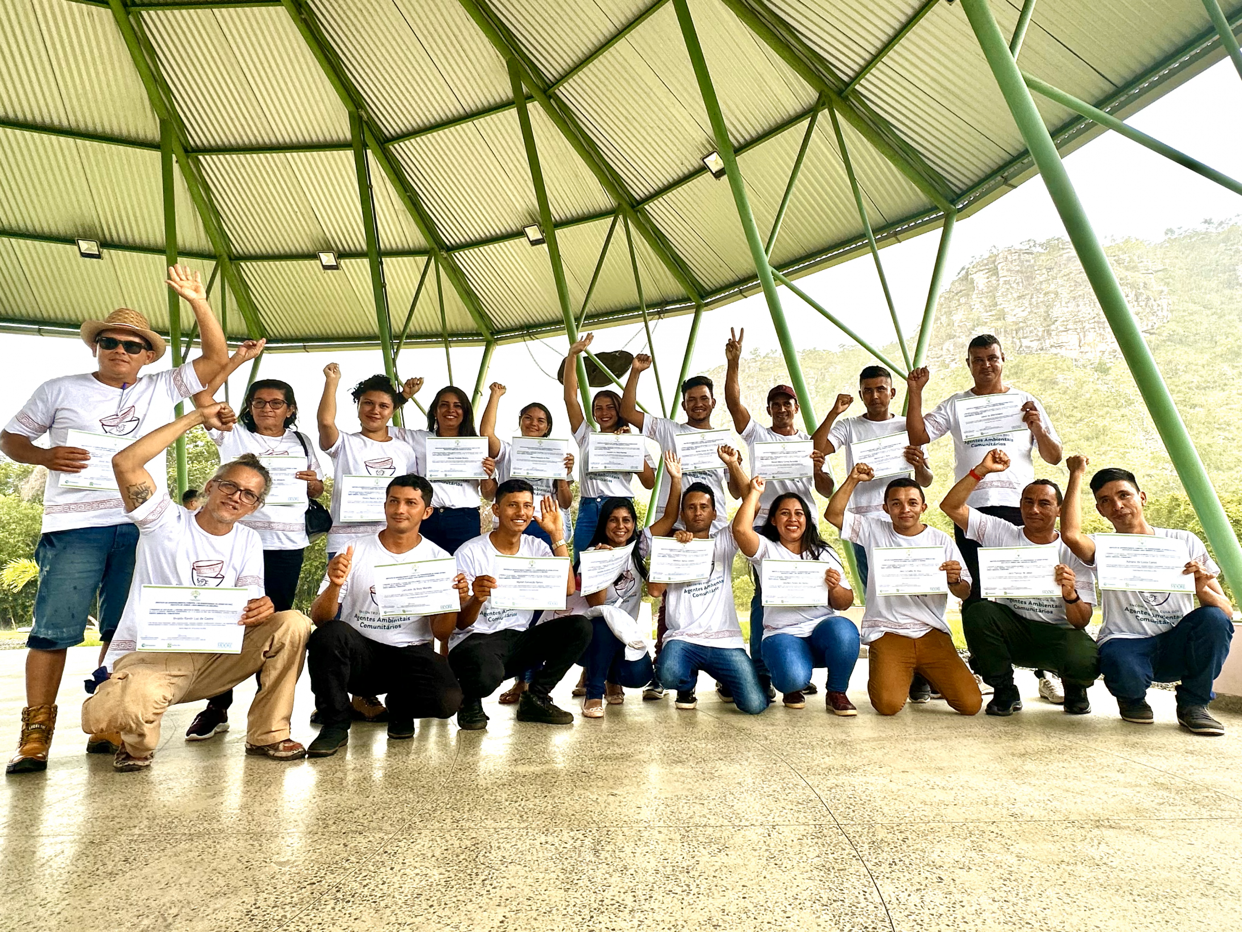Formatura - Áreas protegidas do Pará ganham novos agentes ambientais comunitários