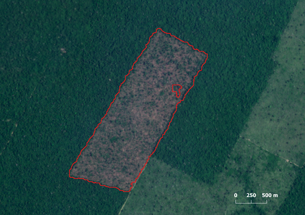 Desmatamento de 254 km² em Santarem Outubro de 2023 - Desmatamento na Amazônia cai 61% de janeiro a outubro, mas ainda é o 6º maior em 16 anos