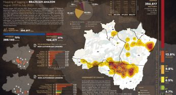 System for Monitoring Timber Harvesting (Simex): Mapping logging in brazilian Amazon – August 2021 to July 2022