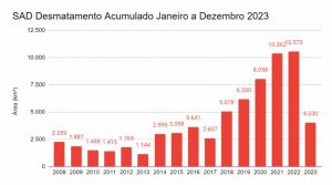 WhatsApp Image 2024 01 19 at 15.23.56 300x167 - Desmatamento em áreas protegidas cai quase quatro vezes na Amazônia em 2023